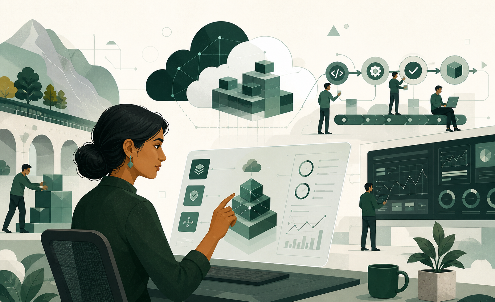Platform Engineering — Engineers collaborating at Kyronyx Labs