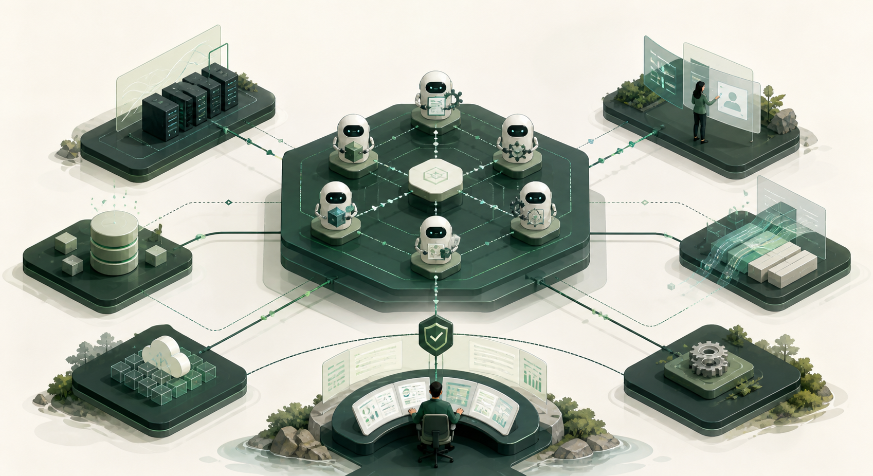 The rise of autonomous enterprise systems — Enterprise intelligence visualization